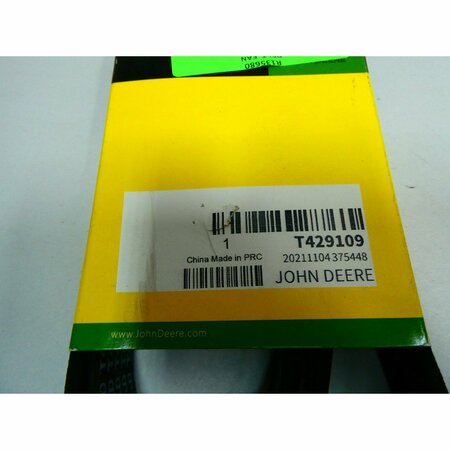 John Deere ENGINE FAN DRIVE 65.4IN 1.1IN V-BELT T429109